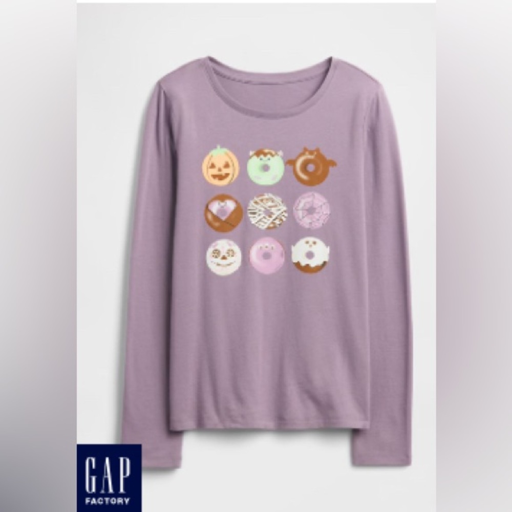NWT GAP Kids Graphic Long Sleeve Tee
